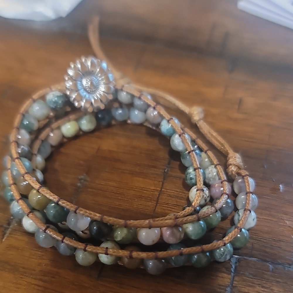 Brown Multi-Strand Bohemian Bracelet